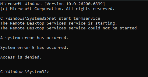 RDP wrapper stopped and not listening. - Microsoft Q&A