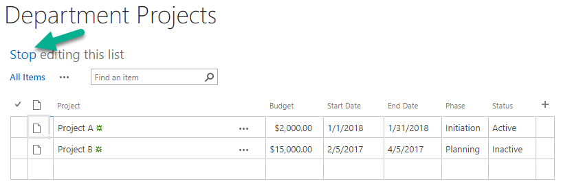 Brand new to Sharepoint. Best way to convert an excel spreadsheet to ...