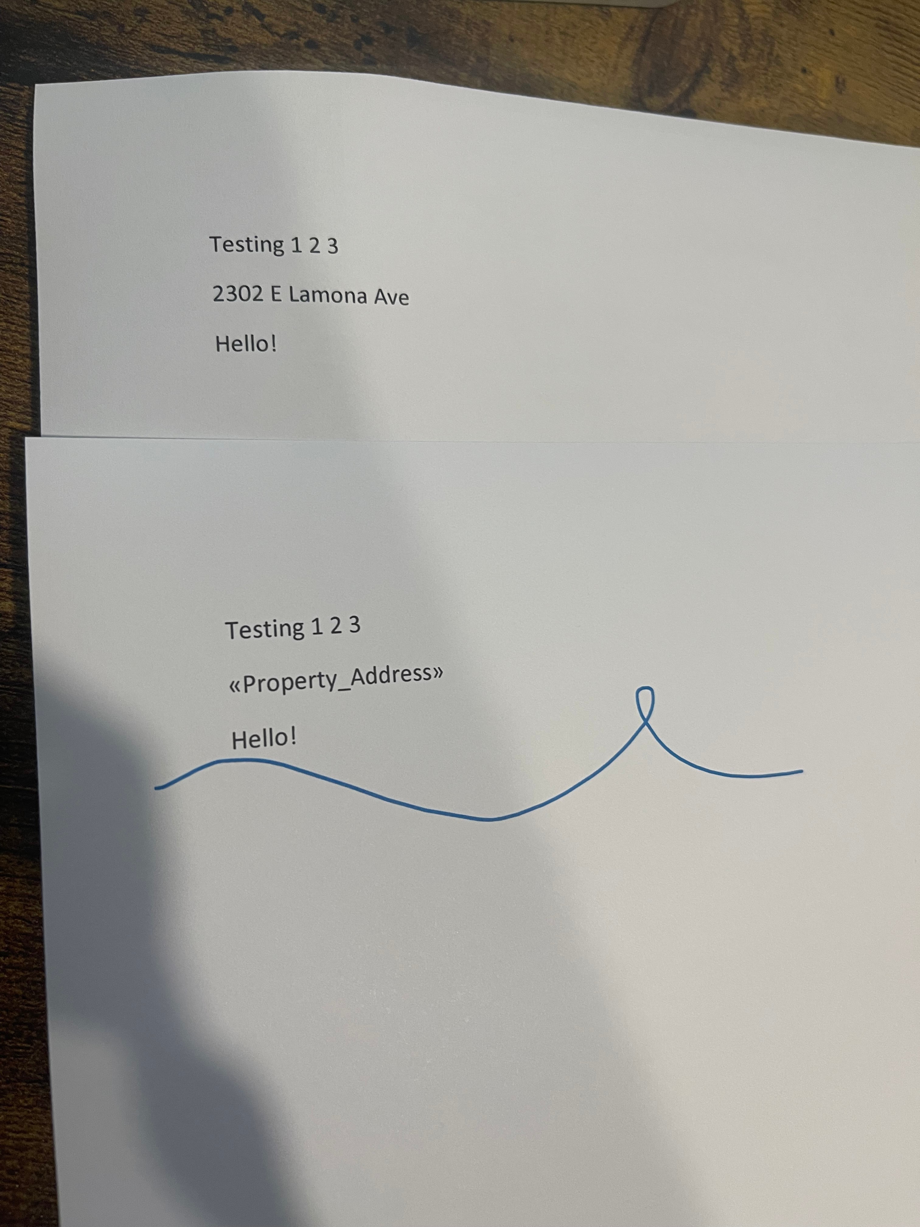Drawing won't print during mail merge - Microsoft Q&A