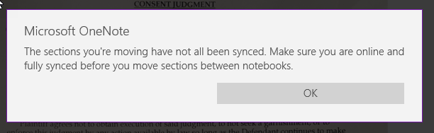 OneNote is not syncing and says I no longer have permission to access ...