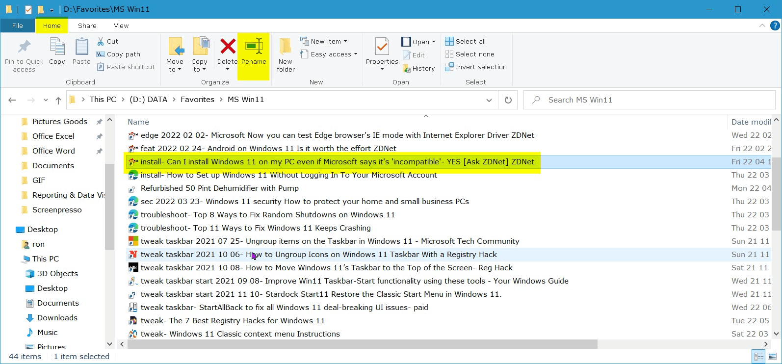 rename folder - Microsoft Q&A