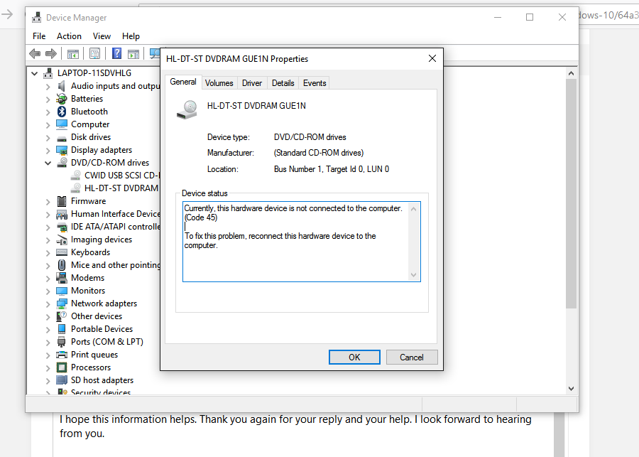 How Do I Fix My DVD Drive In Windows 10? - Microsoft Q&A