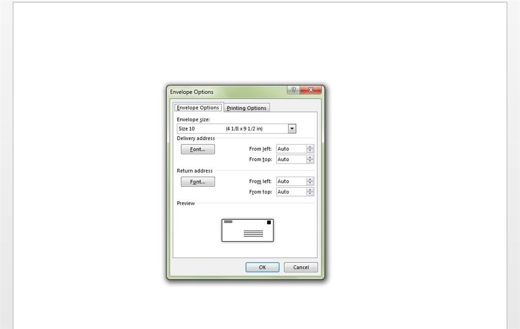 Envelopes Won't Print from Documents in Word 365 - Goes right to ...