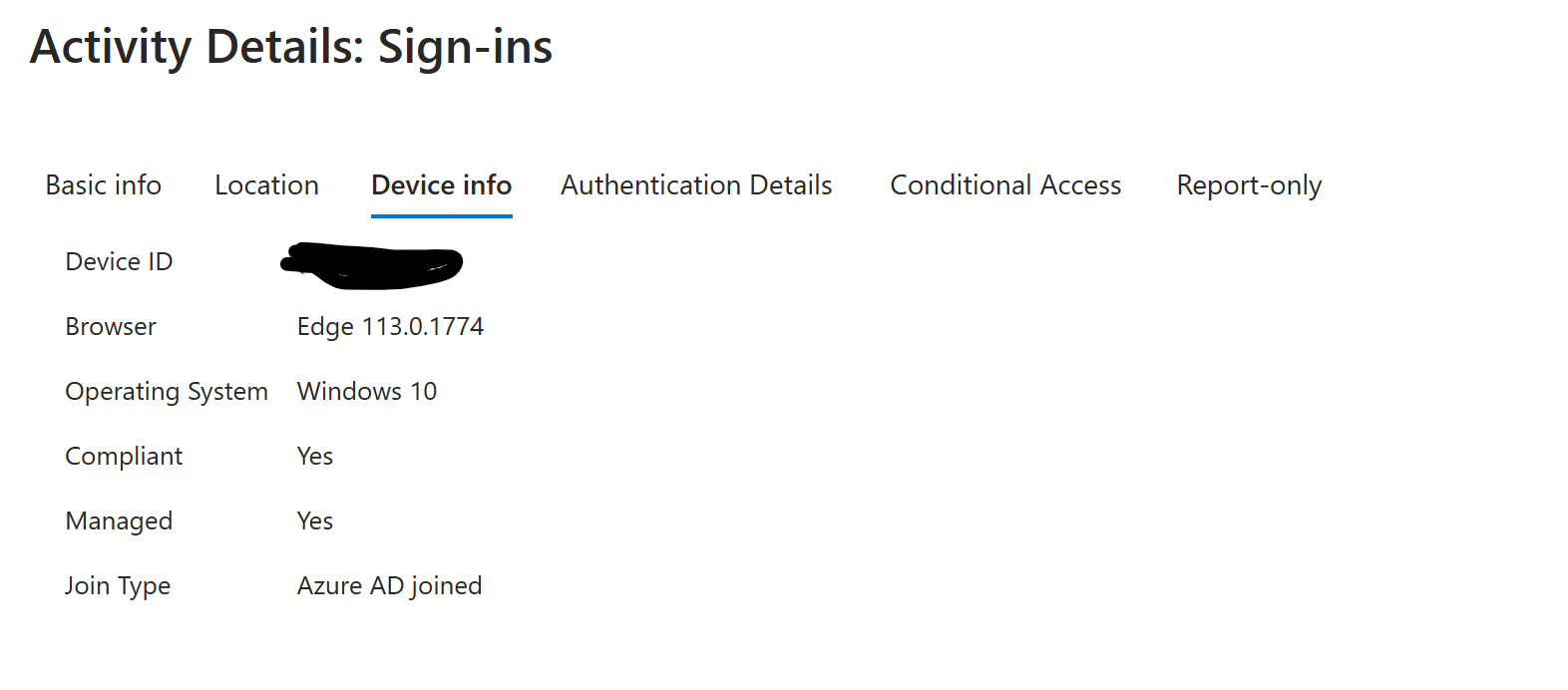 Sign-in logs - Microsoft Q&A