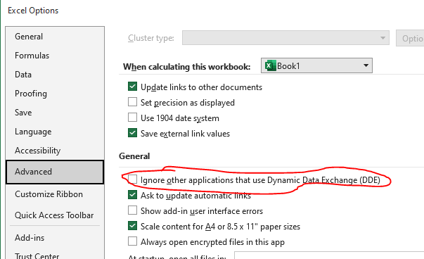 Excel Inquire Add-In crashing - Microsoft Q&A