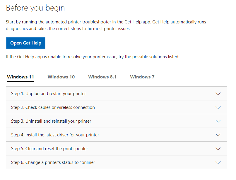 Suddenly I am not able to print through any app - Microsoft Q&A