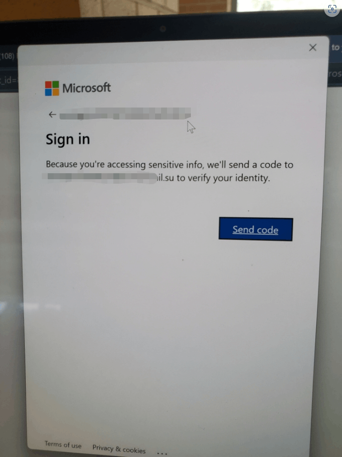 I can't login to my Microsoft account on anything. Whenever I try it ...
