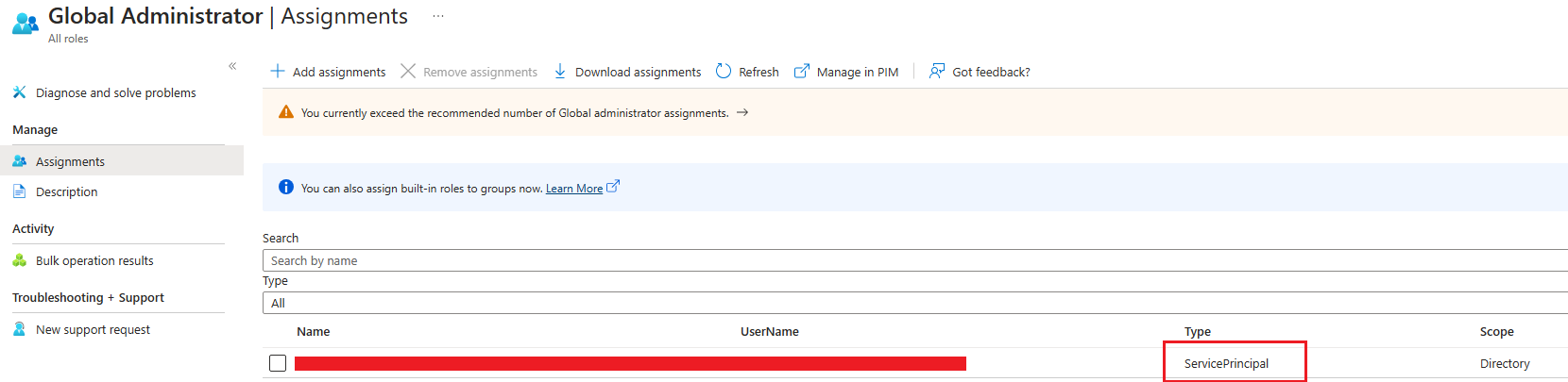 What additional permission do I need to update a User using Graph API ...