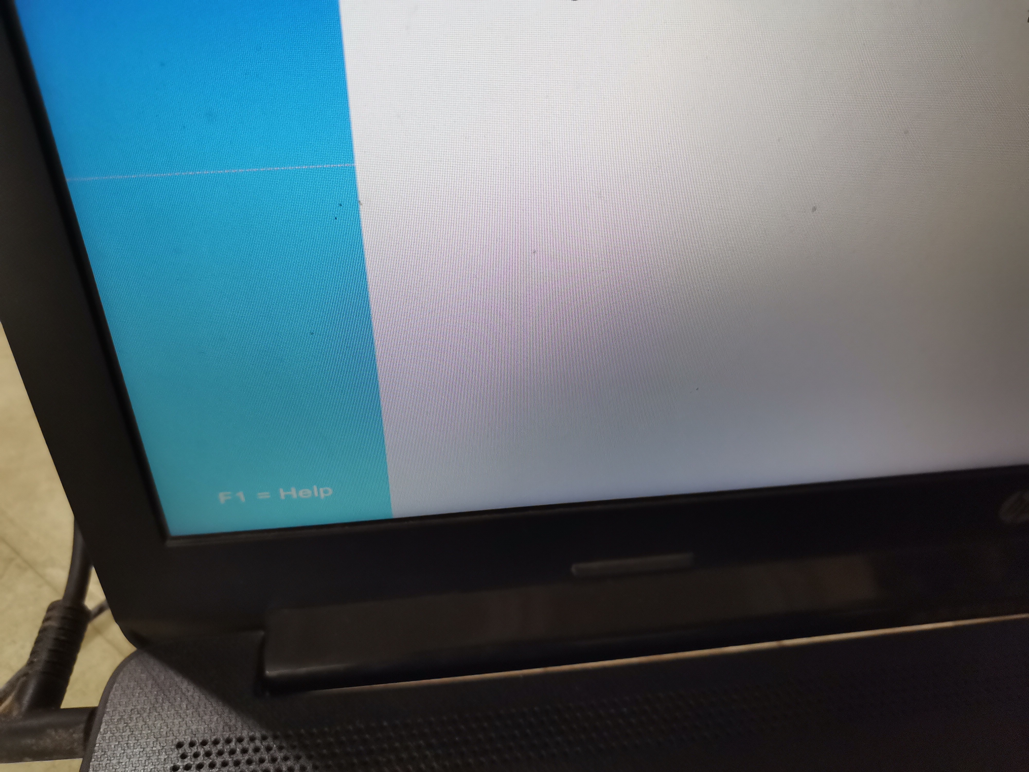 White/pink line on screen plus taskbar freezes - Microsoft Q&A