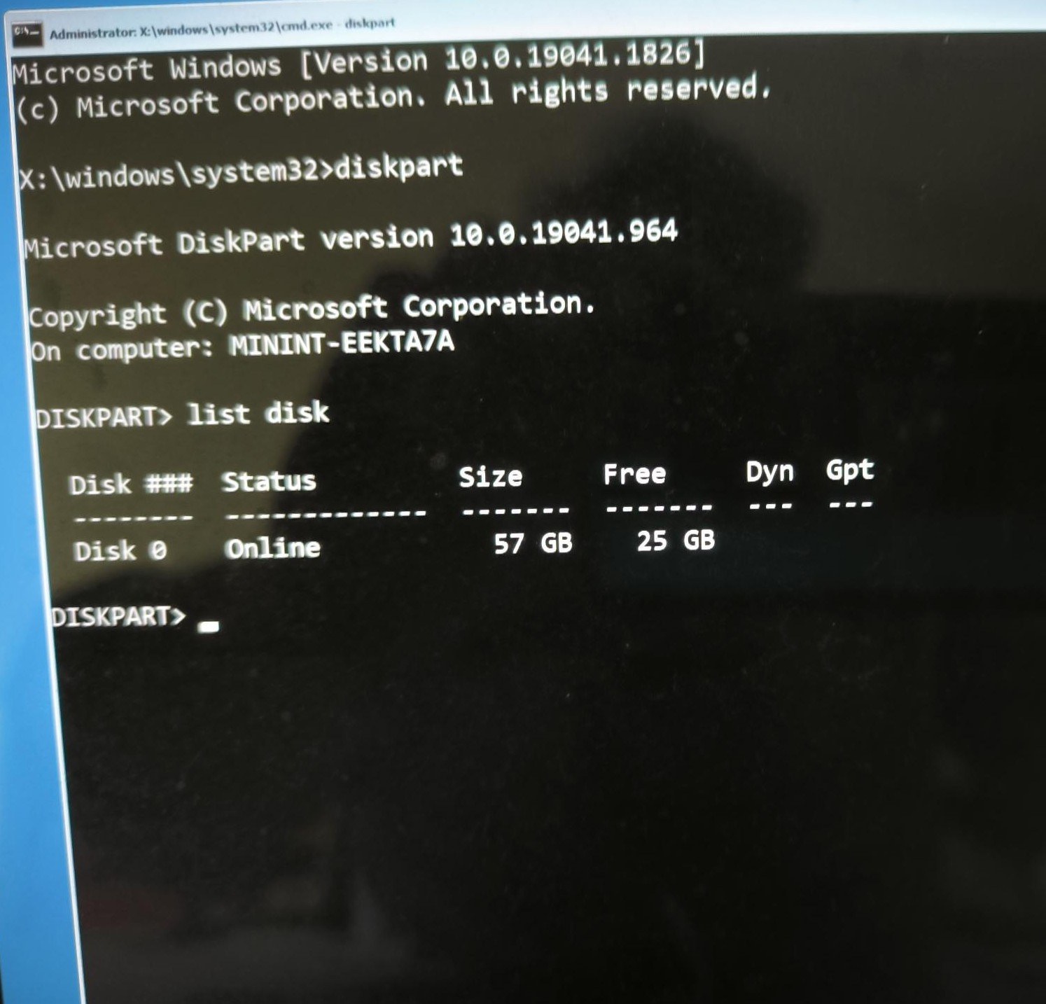 List Disk Laptop