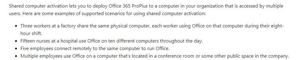 Office for school labs - Microsoft Q&A