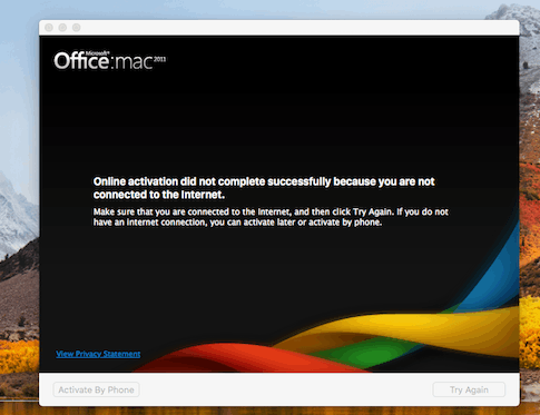 Activation issues Office 2011 - Microsoft Q&A