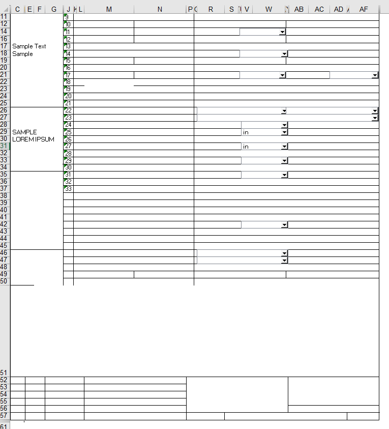 Export data from pdf to excel with the specific format of pdf through ...
