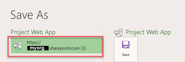 Saving SharePoint Project Sites to PWA - Microsoft Q&A
