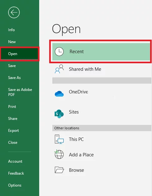 3 Quick Ways To Recover Unsaved Files [Excel 2024] ! - Acuity Training