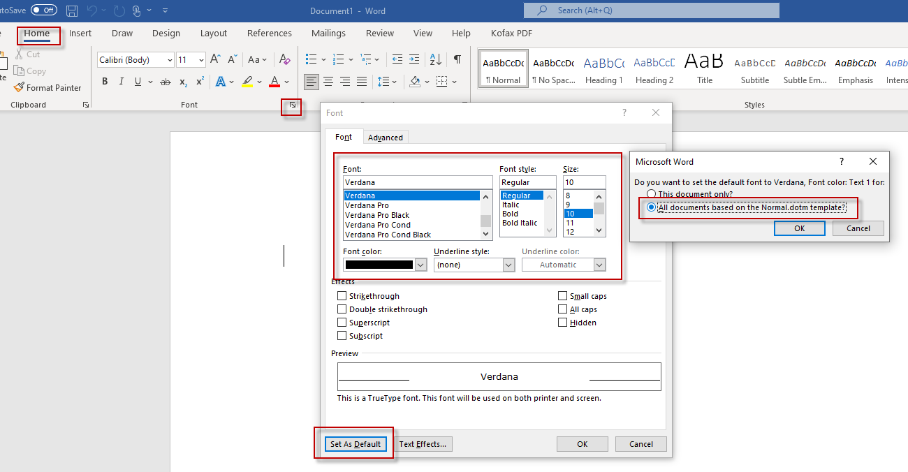 Office 365/Office/MS Word-On opening a NEW Document - Microsoft Q&A