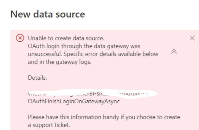 Cannot authenticate Azure SQL Database to Power Bi with Oauth ...