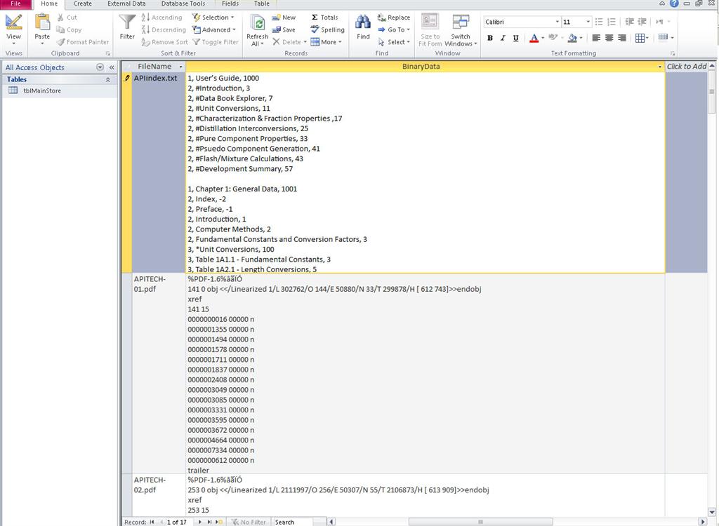 How to retrieve data/files from an .mdb database? - Microsoft Q&A