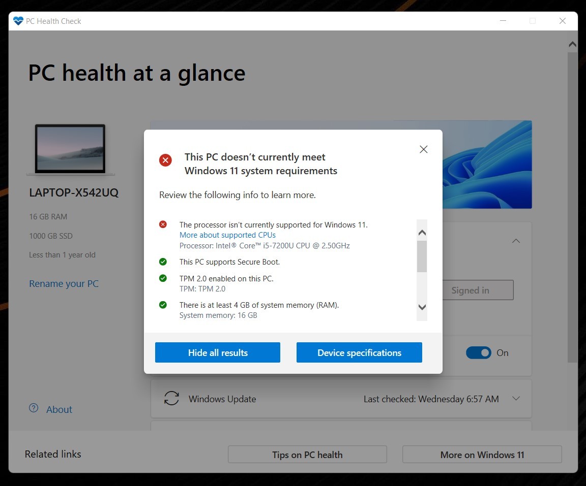 I Installed Windows 11 RTM build no 22000.1 from downloaded iso