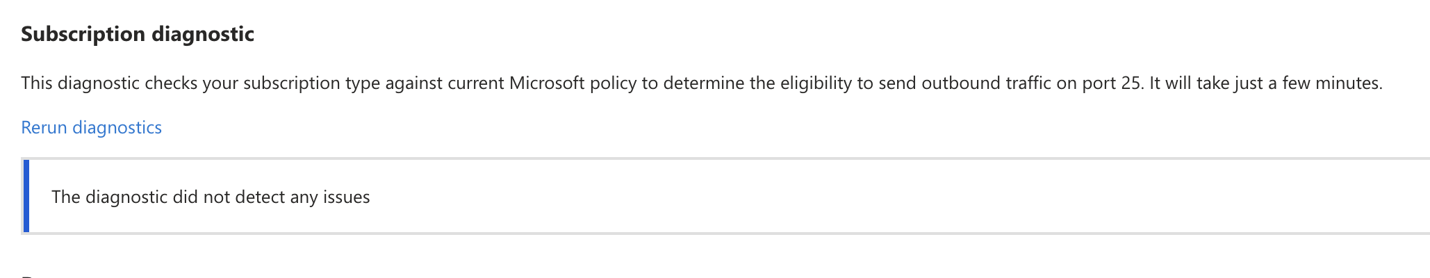 Please open port 25 - Microsoft Q&A