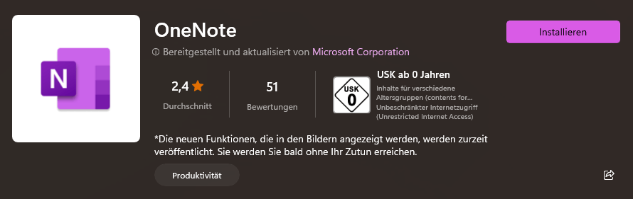 Can't install the new OneNote with Office 2019 Professional Plus ...