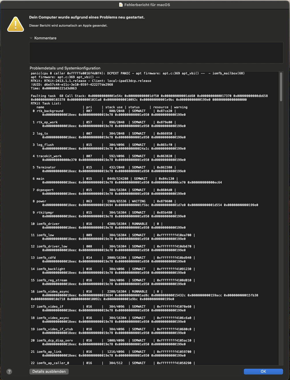 Microsoft Remote Desktop crashing my Mac after updating to Ventura 13.5 ...