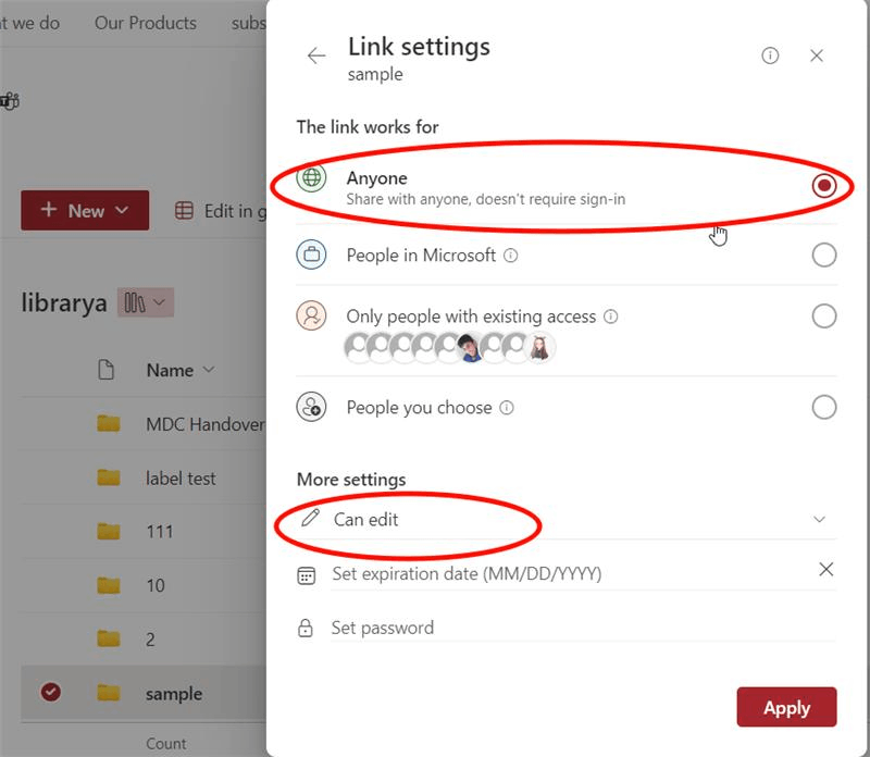 Sharepoint Site - for external users who don't have a Microsoft account ...