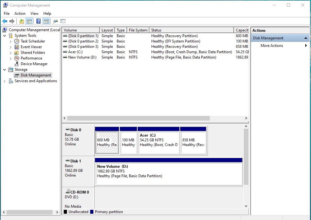 Disk 0 and disk 1 storage space issue - Microsoft Q&A