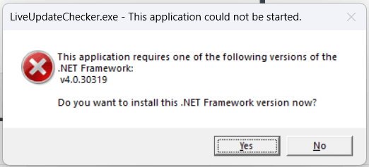 Windows 11 not working properly, started with .NET framework issue ...
