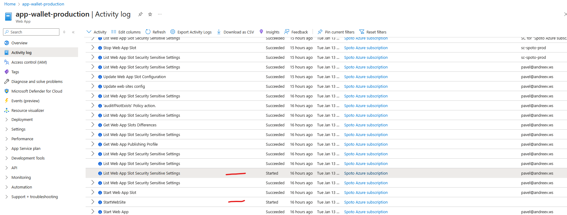 Deployment fails on a slot swp due to stuck process - Microsoft Q&A