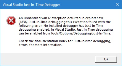 MS_WebcheckMonitor: explorer.exe - Application Error - Microsoft Q&A