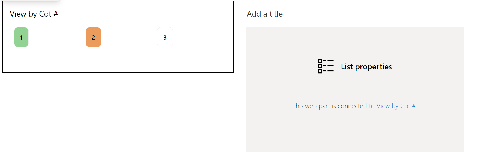 list properties