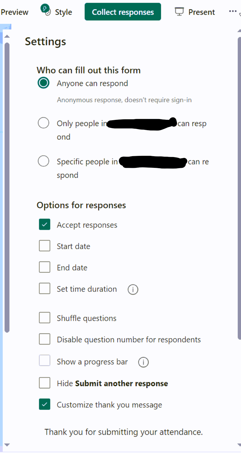 Office Form Multiple Submission - Stuck on Loading - Microsoft Q&A