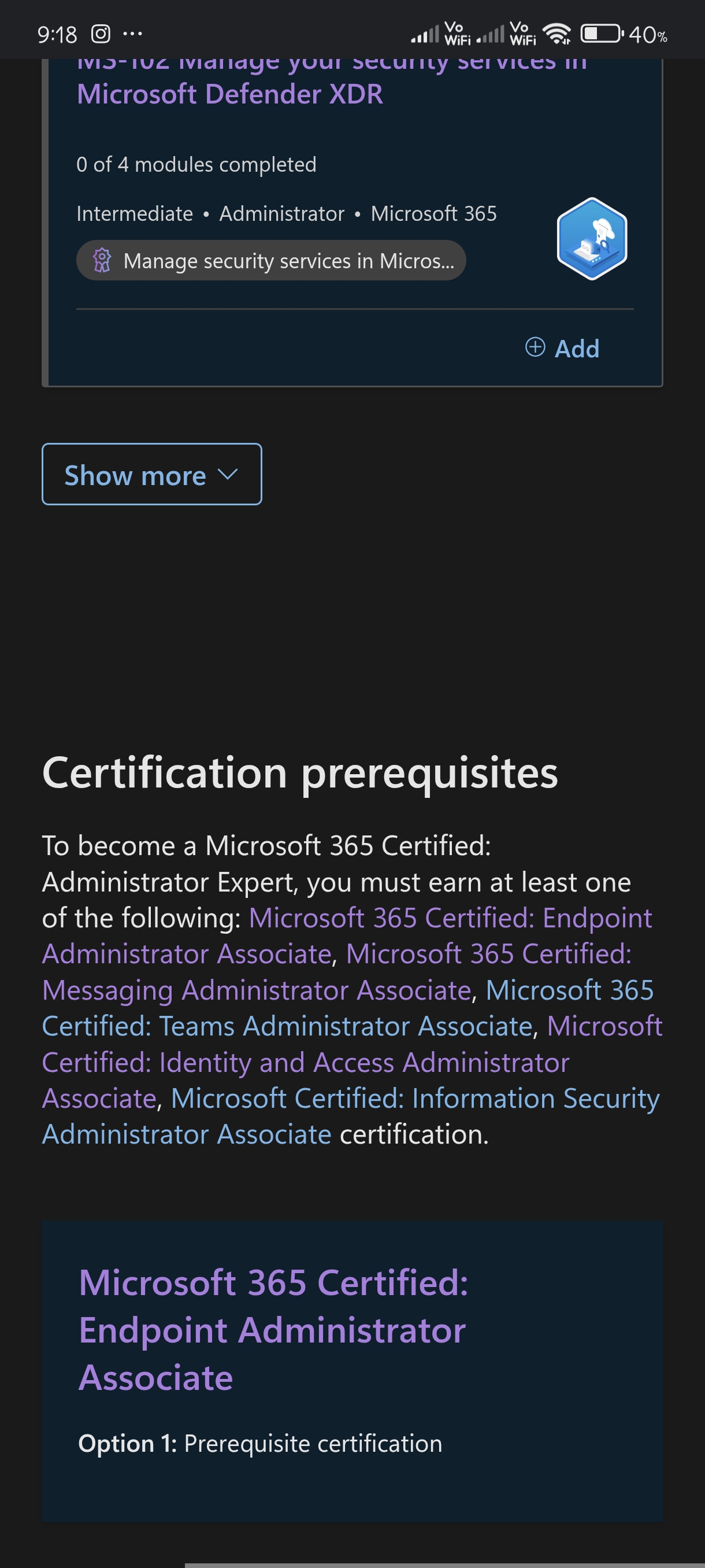Request to Link My certification profile to microsoft learn - Microsoft Q&A