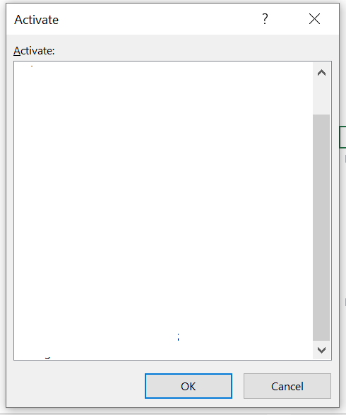 How do reposition popup box in VBA - Microsoft Q&A