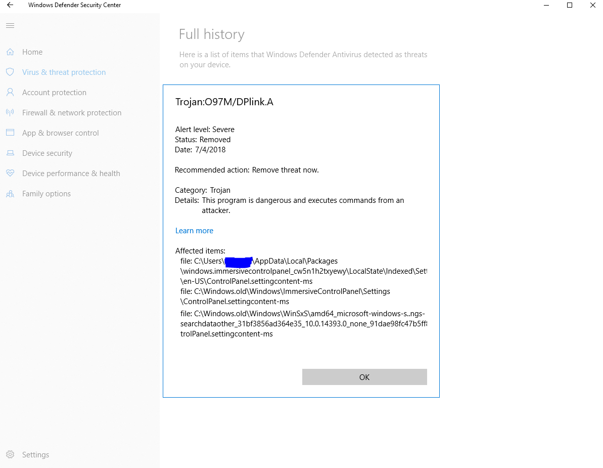 Possible False Positive? - Microsoft Q&A