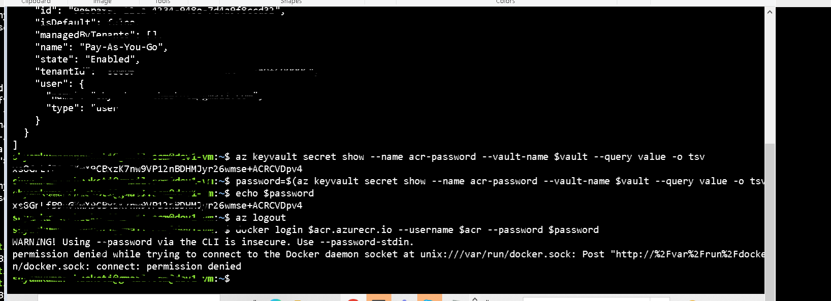 Docker log in failed inside linux VM - Microsoft Q&A