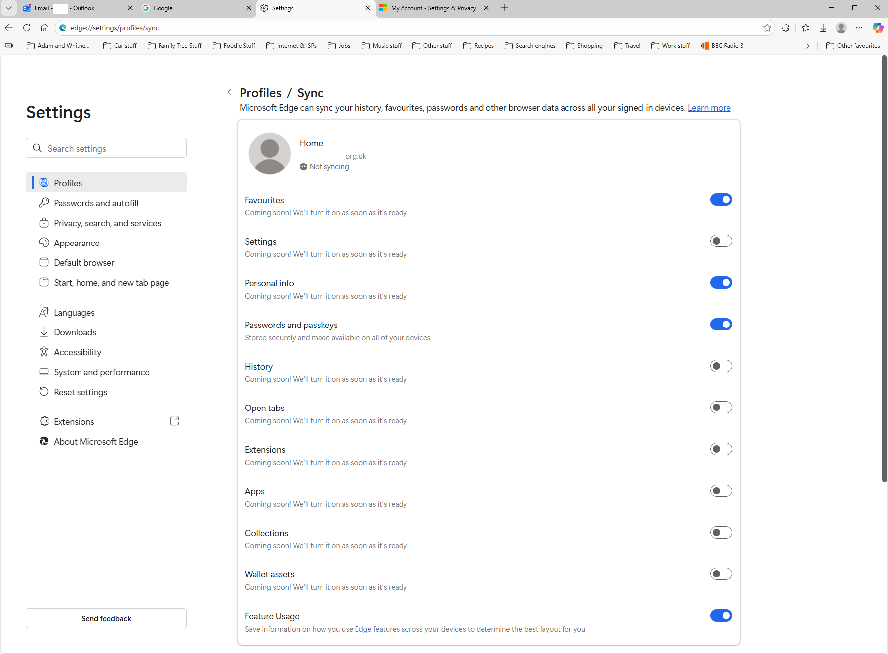 How to make Edge autofill email addresses and other details - Microsoft Q&A
