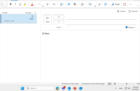 Draft email printing with the sent field - Microsoft Q&A