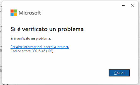 Disinstallazione