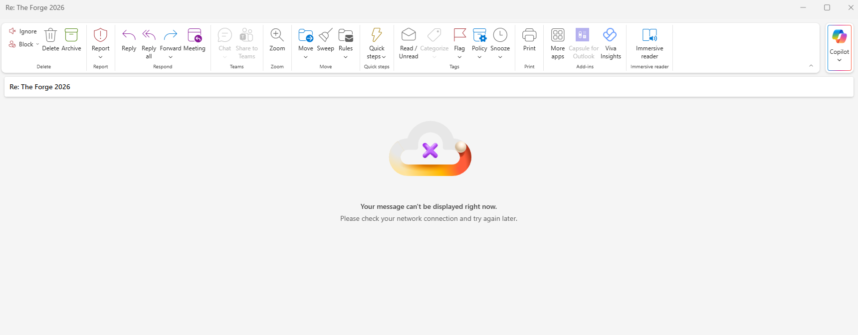 Error when clicking on the pop up notification - Microsoft Q&A