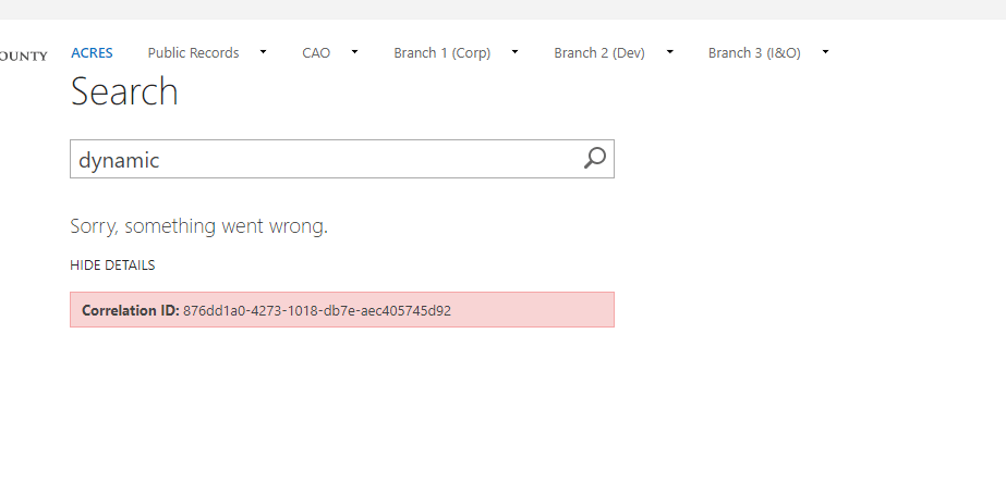 Sharepoint search is not working - Microsoft Q&A