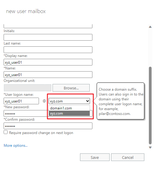 Active Directory 2012 R2: Selected domain doesn't links to new created ...