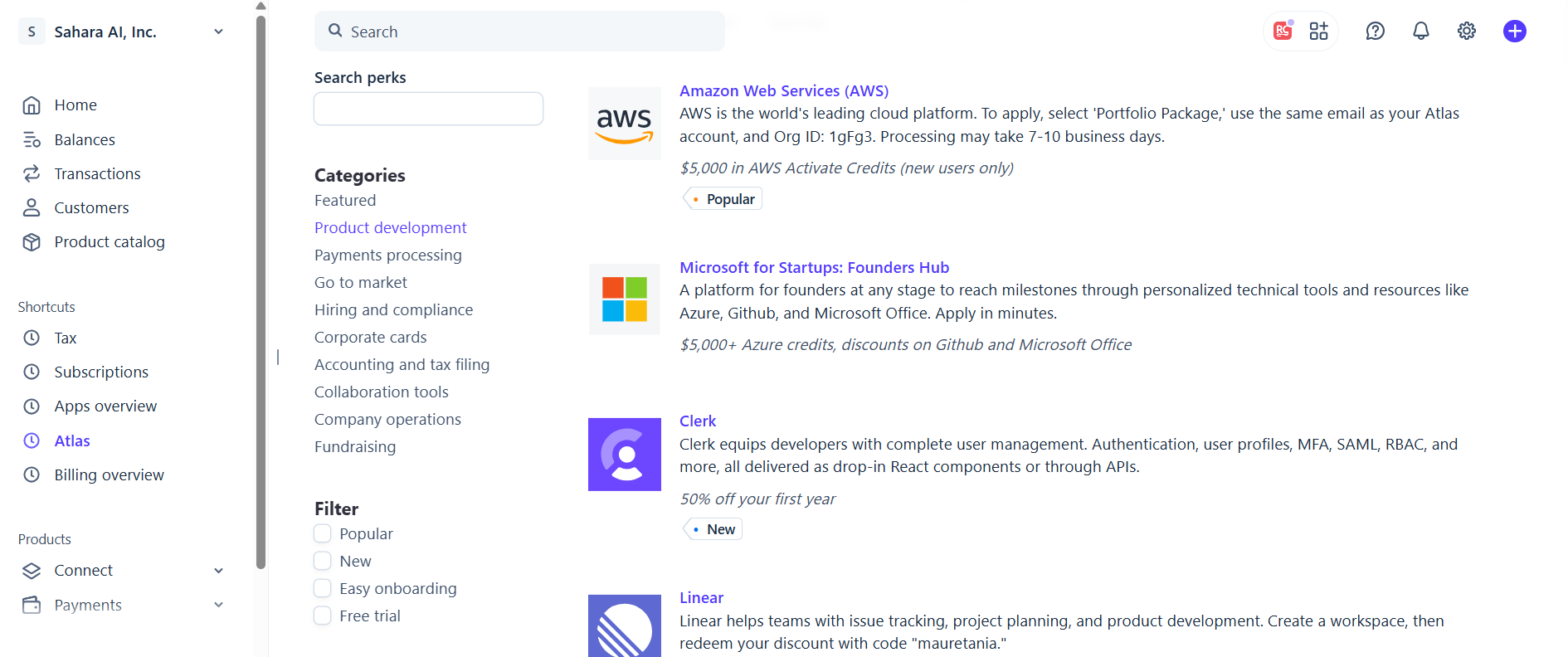 problems implementing my strip atlas azure credits into my microsoft ...