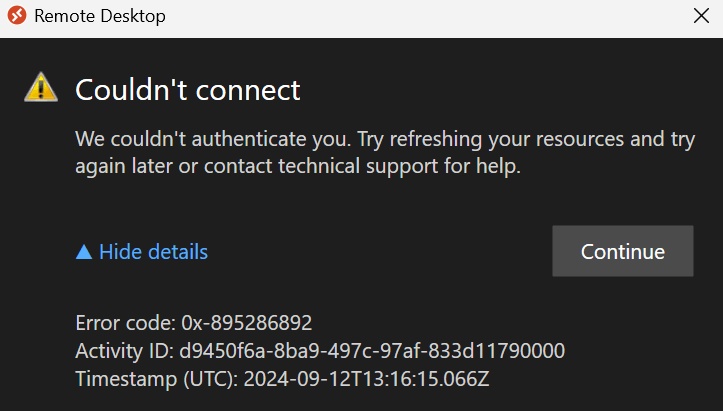 Windows update KB2267602 on 11Sept24 breaks Remote Desktop Connectivity ...