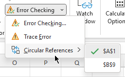 how to identify a circular reference - Microsoft Q&A