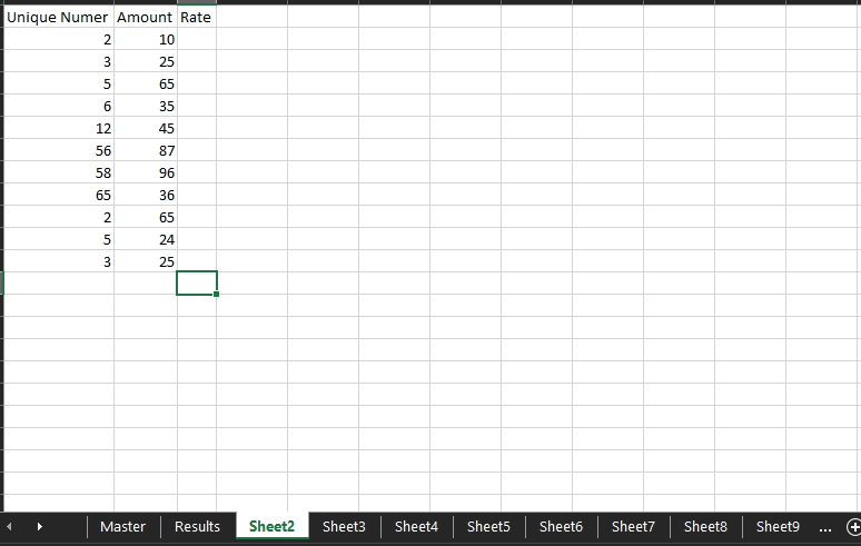 Analysis of data as per sheet name in mastersheet - Microsoft Q&A