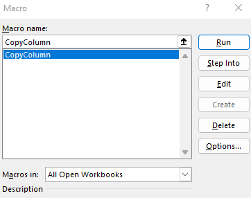Copy columns via VBA - Microsoft Q&A
