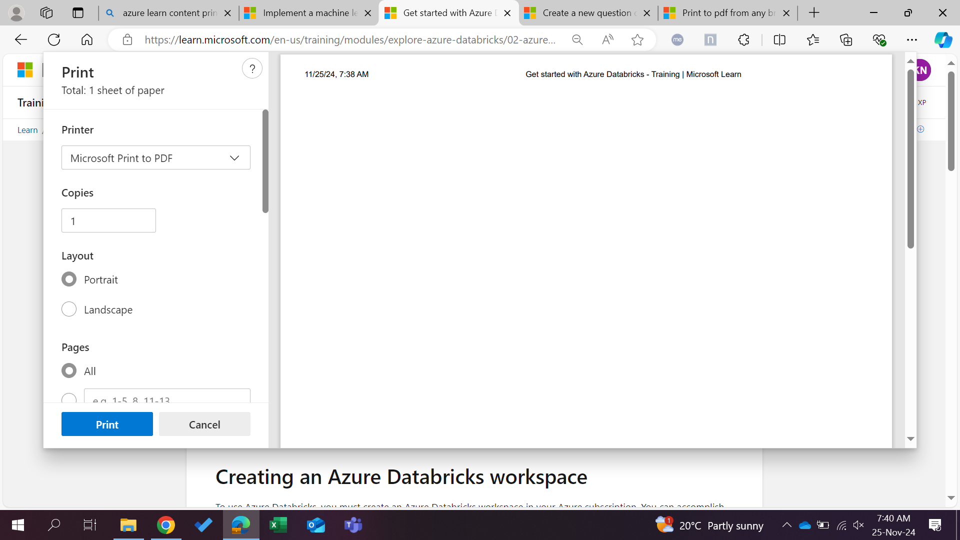 print-to-pdf not working-microsoft