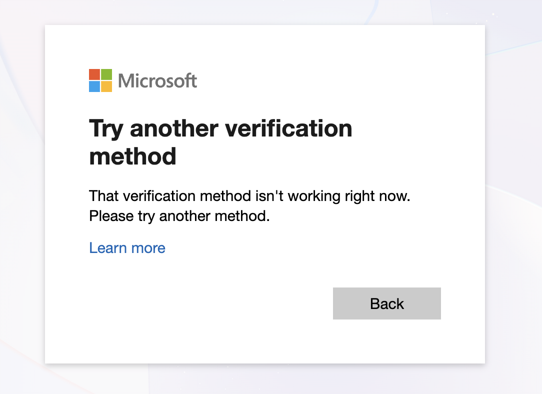 I m unable to recover login back to my account - Microsoft Q&A